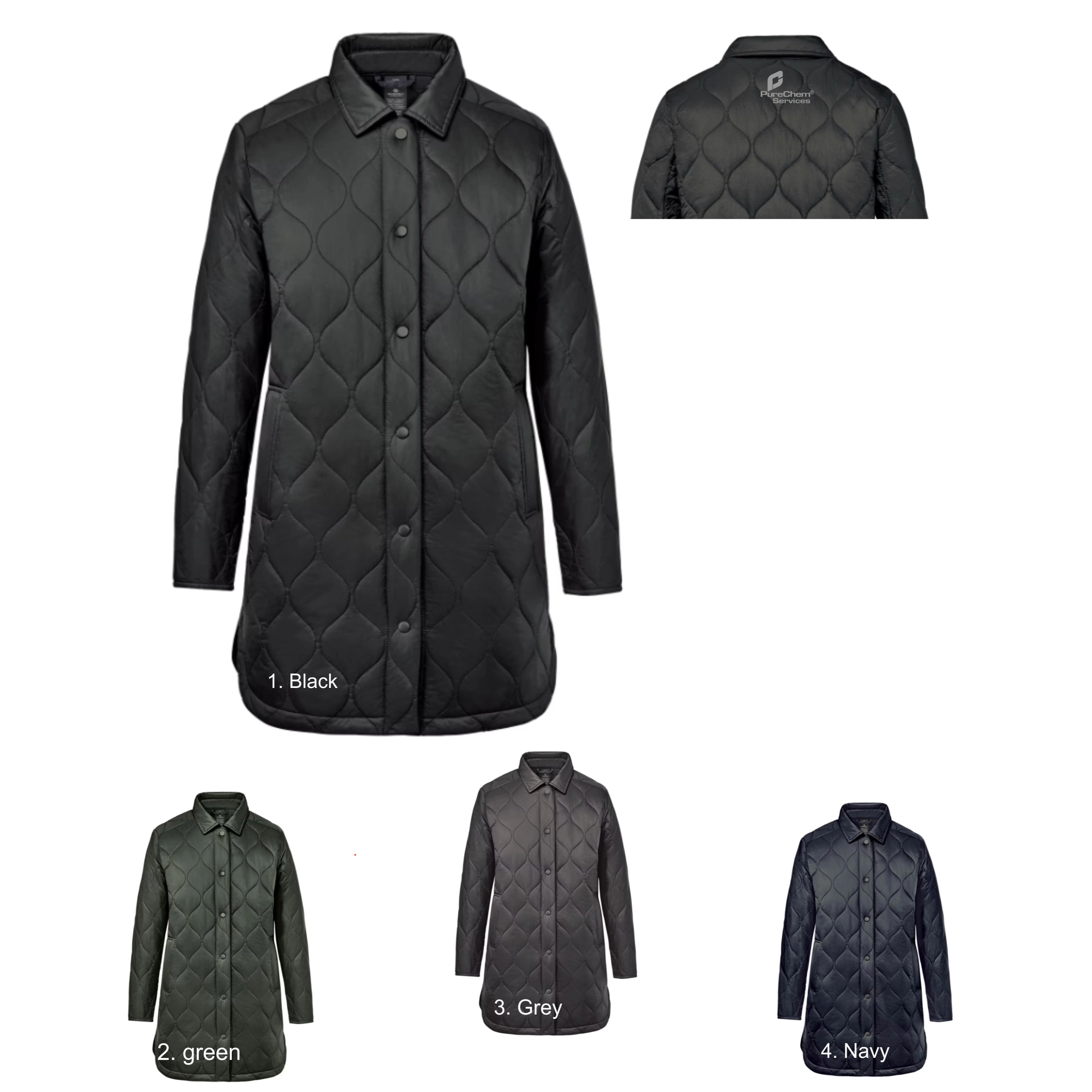 04. Ladies Tundra Quilted Shacket
